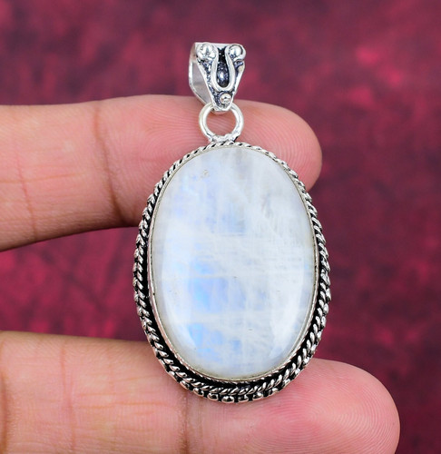 Rainbow moonstone gemstone - moonstone,