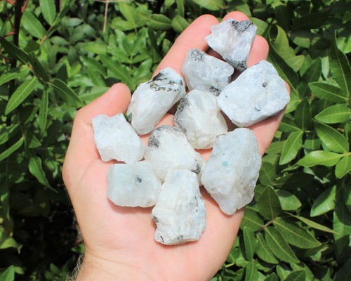 Rainbow moonstone natural - rainbow,